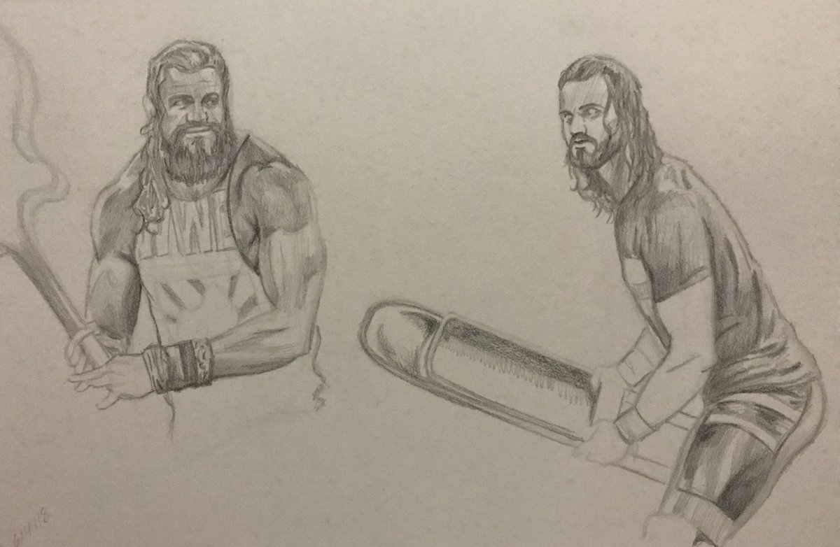 RSPearsonFilm's tweet photo. tonight’s #MondayNightDraw is a wrap 2 hrs 40 mins total #Raw #MITB2018 @WWERollins @IAmEliasWWE https://t.co/o103SHcvC2