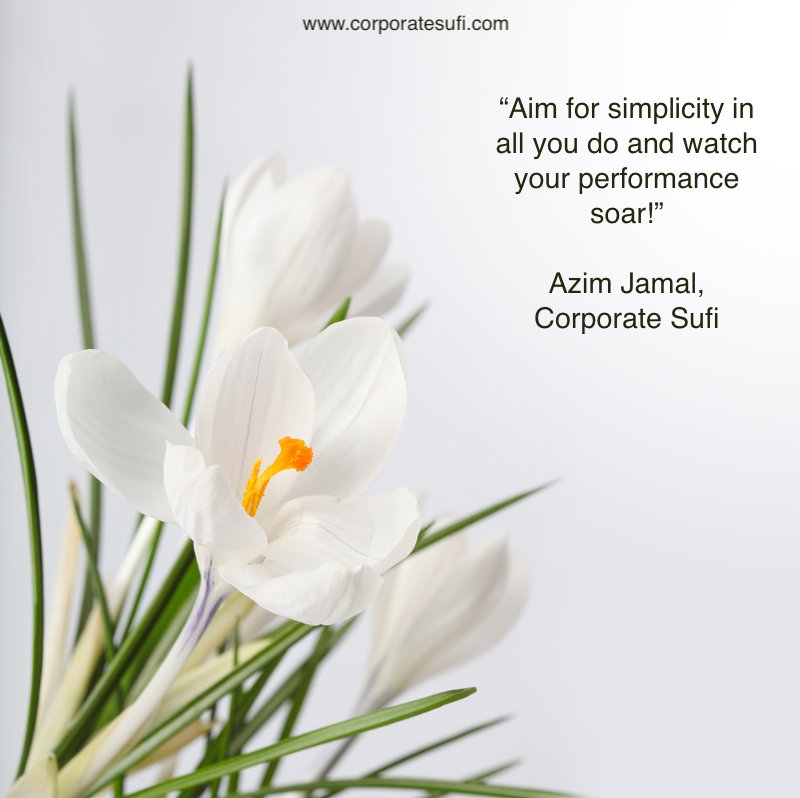 Corporate_Sufi's tweet photo. Aim for simplicity in all you do and watch your performance soar! https://t.co/yIgWhDUgeE #CorporateSufi #Simplicity #GoalSetting #StopDoingList #TimeManagement #Productivity #ProductivityTips #Creativity #ProductivityTools https://t.co/6rQYfV3sue