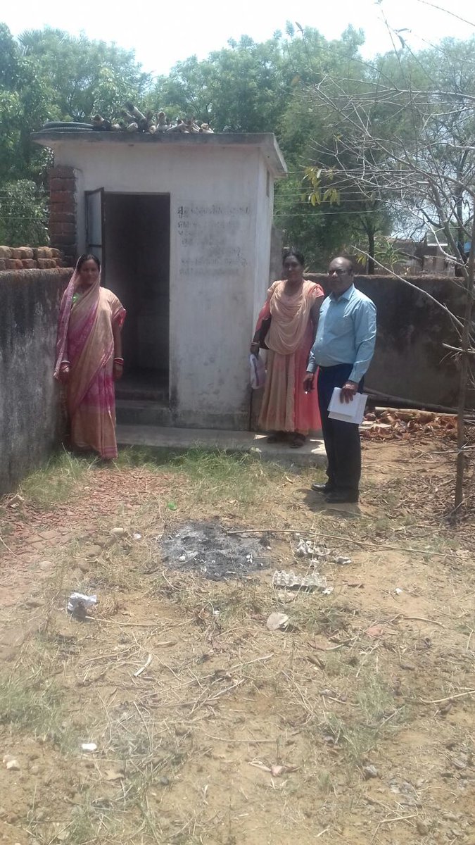 Mr Sanjay Bhirud, PMC, MODWS monitoring the quality and sustainability of toilets constructed in Bhudabahal village, Saintala block. #zsbp #SwachhBharat <a href="/swachhbharat/">Swachh Bharat Mission - Grameen</a> <a href="/sbmodisha/">SBMODISHA</a> @odisha_zsbp <a href="/paramiyer/">Parameshwar Iyer</a> <a href="/DivyangWaghela/">Divyang</a> <a href="/roopamishra77/">Roopa Mishra</a> <a href="/PRDeptOdisha/">Panchayati Raj and Drinking Water Department</a>