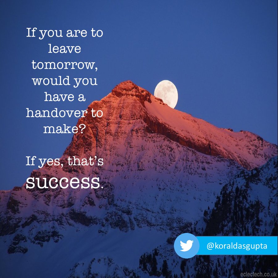 KoralDasgupta's tweet image. As I understand the term, #success
#TransformationalTalks
#entrepreneur #Entrepreneurs #Entrepreneurship #conference #speech #talk 
More thoughts and ideas are welcome