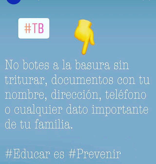 Prevenir evita ser víctima del delito. Sigue los consejos de seguridad