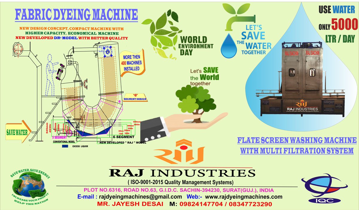 Raj_Industries's tweet photo. #WORLD ENVIRONMENT DAY
##SAVE WATER
###GO GREEN
####SAVE THE WORLD https://t.co/CkQfjiP5Q9