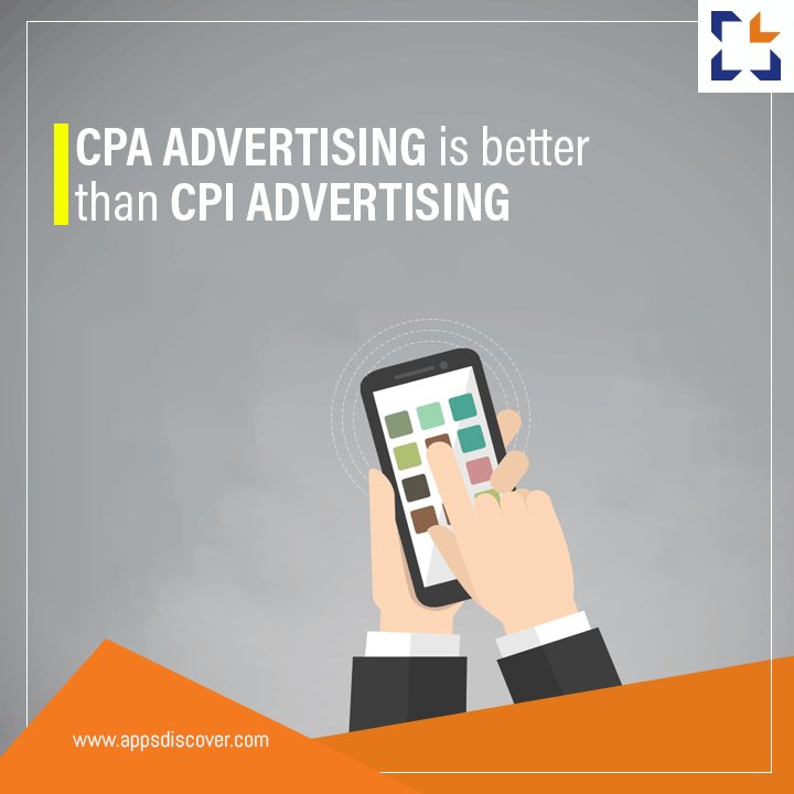 appsdiscover1's tweet photo. #CPA (Cost Per Acquisition) #advertising is good as advertiser amount is paid only when user perform actions beneficial to your business while #CPI (Cost Per Install) doesn’t give such guarantee. 
#App_Marketing #affiliate_ad_network #Apps_Discover
 https://t.co/6C5PWh6Z8P https://t.co/CaWeDB79eu