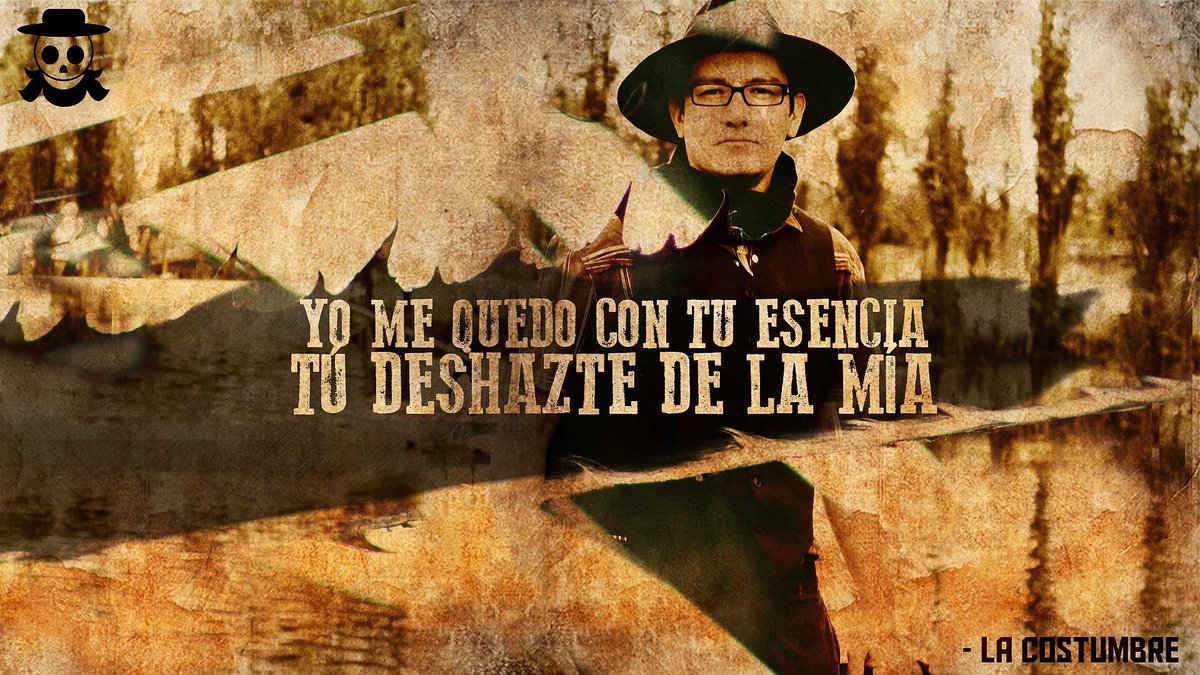 "Yo me quedo con tu esencia, tú deshazte de la mía." 
- La Costumbre

#LaCostumbre #CaravanaFantasma #SoyCaravanaFan