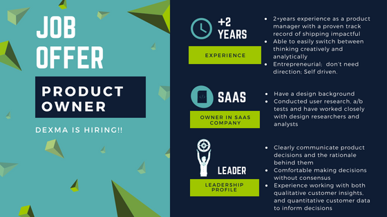 dexma_ES's tweet image. DEXMA is hiring! We’re searching for a Product Owner. 
This is a high-level position open to someone passionate about making the world a more sustainable!
If you want to apply, just click here: dex.ma/2HlwcHM
#joboffers #productownerposition #energyjob #Bcnjobs