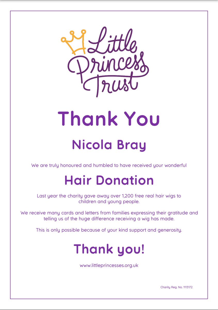 Got this from Little Princess!
#feelingproud £190 for GOSH &amp; hair for little girls.❤ <a href="/WeRForceForGood/">Force For Good</a> <a href="/JohnCEnglish1/">John English</a> <a href="/RakeshMistry87/">Rakesh Mistry</a> <a href="/SDEBDD/">simon ewins</a> <a href="/RikkiQuinlan/">RQPI</a> <a href="/PIHantsHearts/">HampshireHeartsPI</a>