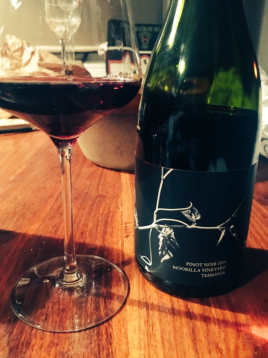 This <a href="/Moorilla/">Moorilla</a> Pinot is stunning.. lovely bouquet, yummy palate and good length. <a href="/AustWineTasting/">Aussie Wine Tasting</a>