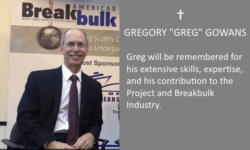 breakbulknews's tweet photo. Gregory “Greg” Gowans, an industrial project #logistics #expert whose career spanned several decades, and a highly respected member of the project #cargo industry, passed away early Sunday morning, June 3. https://t.co/WtkVMj56lI