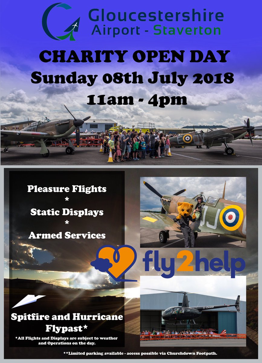 GlosAirport's tweet photo. Just over a month until our Open Day! https://t.co/DECwOwXHqY