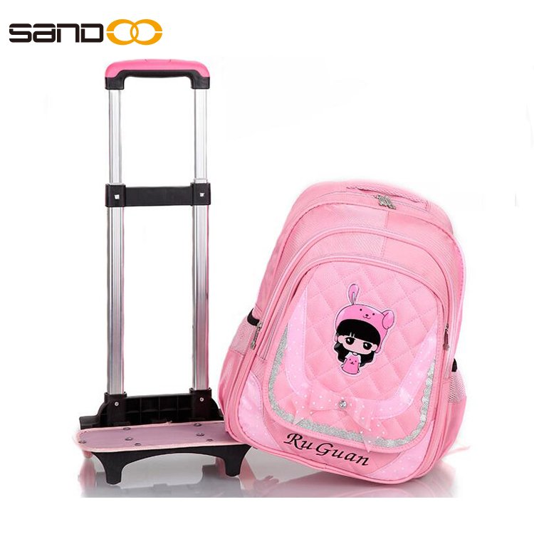 Sandoo_Bags's tweet photo. Fashion Girl Trolley School Bag With Waterproof Fabric
Item No.: SSD37-02-149
FOB price:7.88-9USD
MOQ: 500
Material:oxford or customized
Size:32*20*50.5 cm or customized
Weight:2kg
For more information please contact us.
Email:inquiry@sandoo.com Website:https://t.co/VU7Vz4SpRJ. https://t.co/Xy2LsETYz0