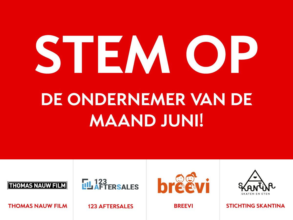 IBDondernemer's tweet photo. Dit zijn ze dan! De vier Drentse bedrijven die strijden om de titel Ondernemer van de maand juni! De regels zijn als volgt: het bedrijf dat woensdagmiddag 6 juni om 16.00 uur het meeste is genoemd onder dit bericht is de ondernemer van de maand juni. Voor welk bedrijf kies jij? https://t.co/BrMGMBQAug