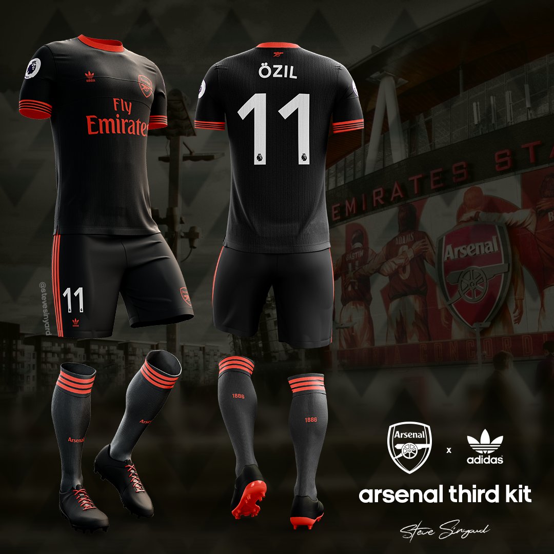 SteveSinyard's tweet photo. arsenal x adidas football kit concepts https://t.co/8Jm59wrNiE