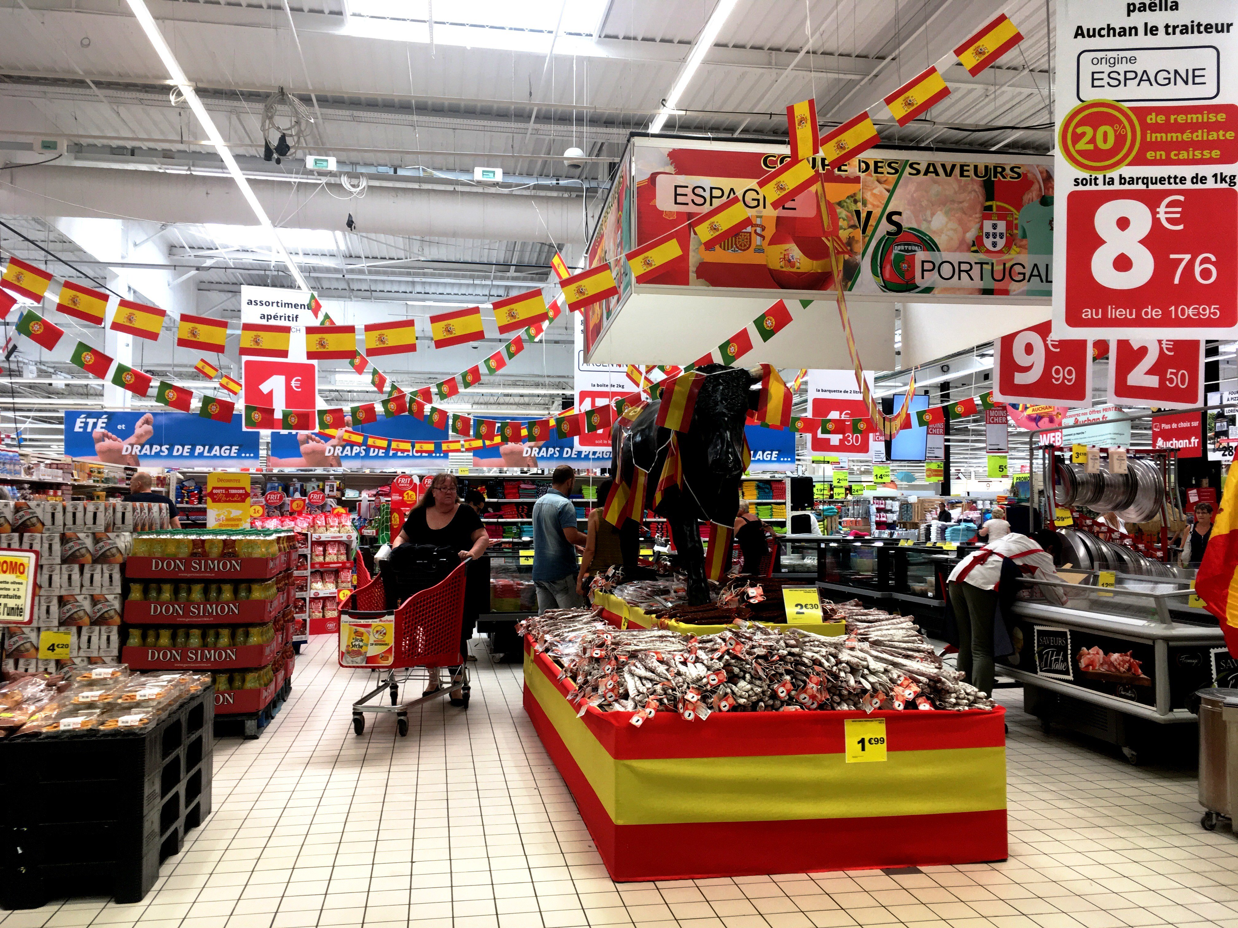 Auchan Perpignan on X: L'Espagne et le Portugal à l'honneur cette