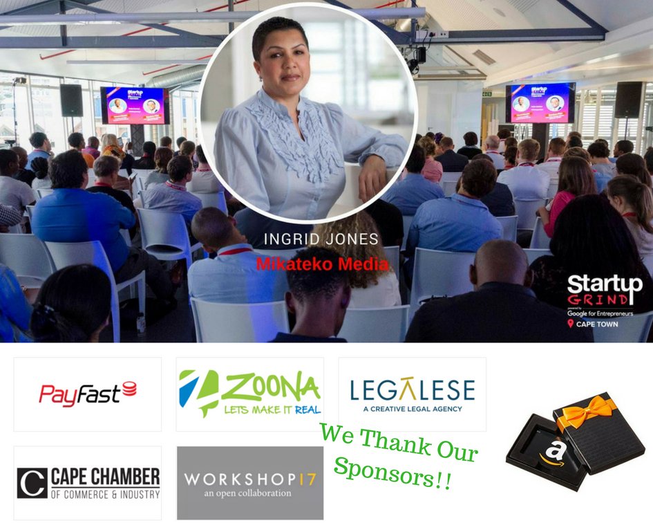 StartupGrindCPT (@startupgrindcpt) on Twitter photo Join us this #FirstWednesday - Receive $2,000 AWS credit & $5,000 business support. We got AWS Activate T-shirts too!
Get your tckt here buff.ly/2xvOLcw
Big thanks to our sponsors! @PayFast <a href="/ilovezoona/">Zoona</a> <a href="/Cape_Chamber/">Chamber of Commerce</a> <a href="/Legalese_SA/">Legalese Solutions</a> @Workshop17
#WeareStartupGrind #StartCpT Join us this #FirstWednesday - Receive $2,000 AWS credit & $5,000 business support. We got AWS Activate T-shirts too!
Get your tckt here buff.ly/2xvOLcw
Big thanks to our sponsors! @PayFast <a href="/ilovezoona/">Zoona</a> <a href="/Cape_Chamber/">Chamber of Commerce</a> <a href="/Legalese_SA/">Legalese Solutions</a> @Workshop17
#WeareStartupGrind #StartCpT