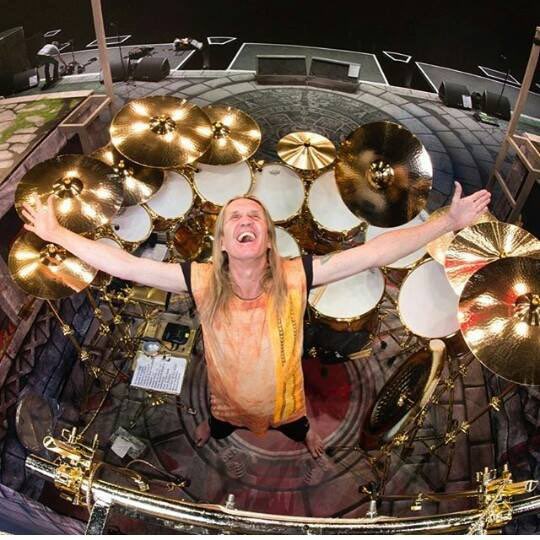 Happy Birthday Nicko McBrain! Thank you for many years of great music!     