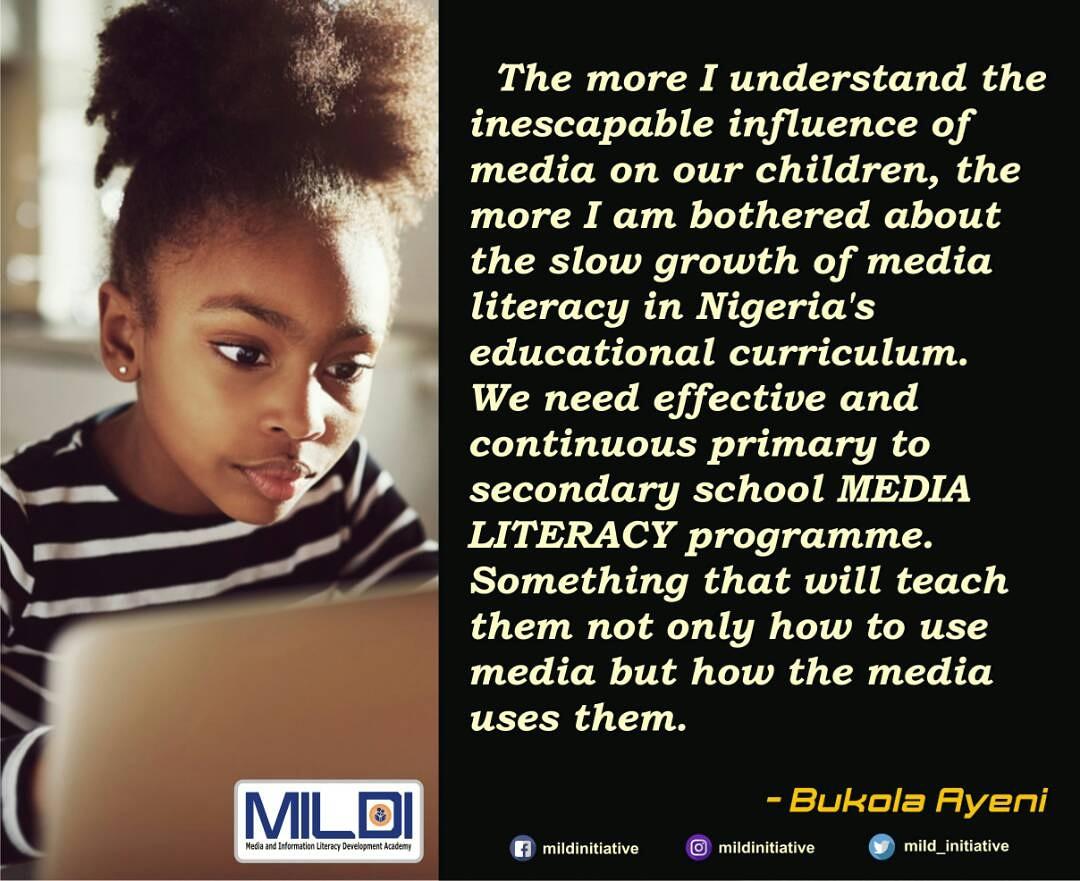 mildacademy's tweet image. The growth in ICT demands urgent attention to Media Literacy. 
#BeMediaConscious
#CreateMedia
#CritiqueMedia