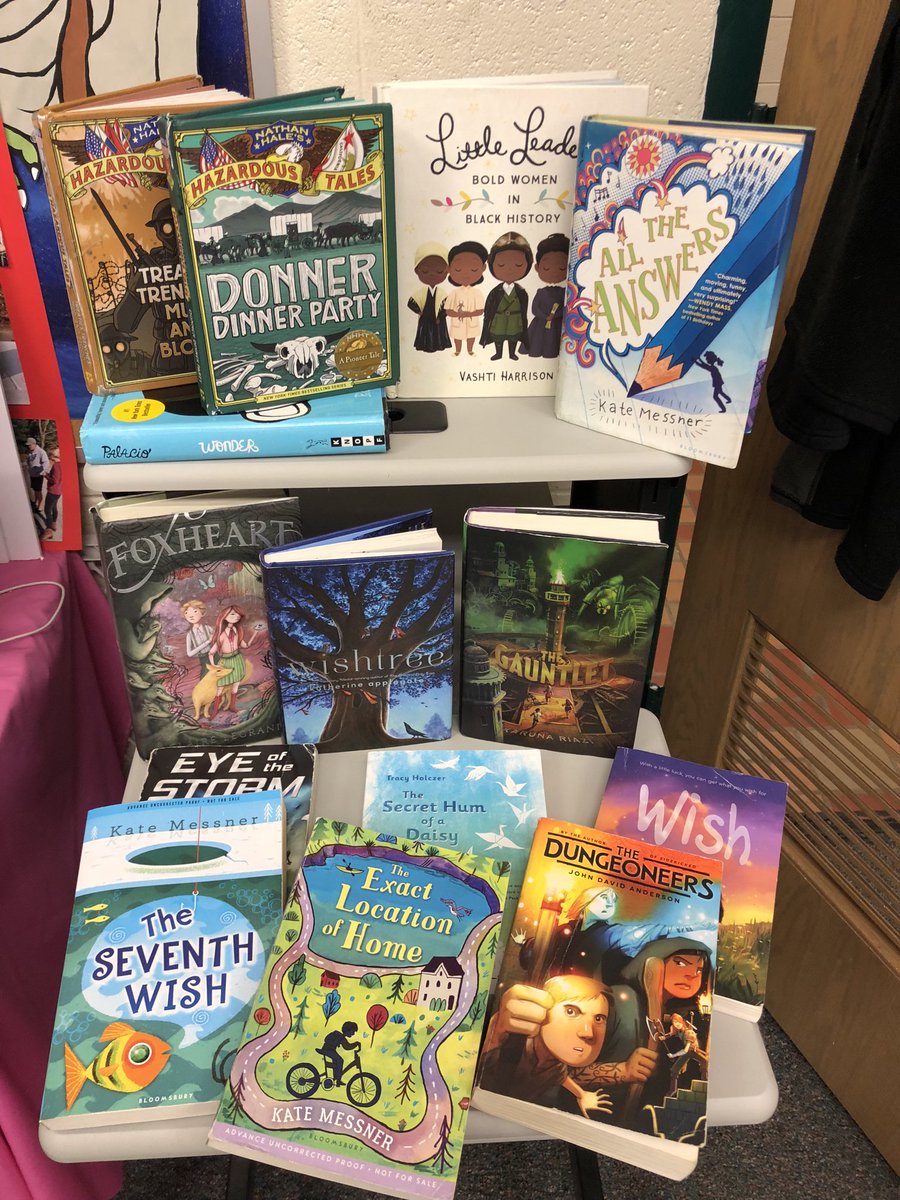 SelkesLair's tweet image. One of my students (who chose Kate Messner as his author study author) just finished my ARC of BREAKOUT and gave it “infinity” stars. (Here are some other #5starreturns to the #LairLibrary)