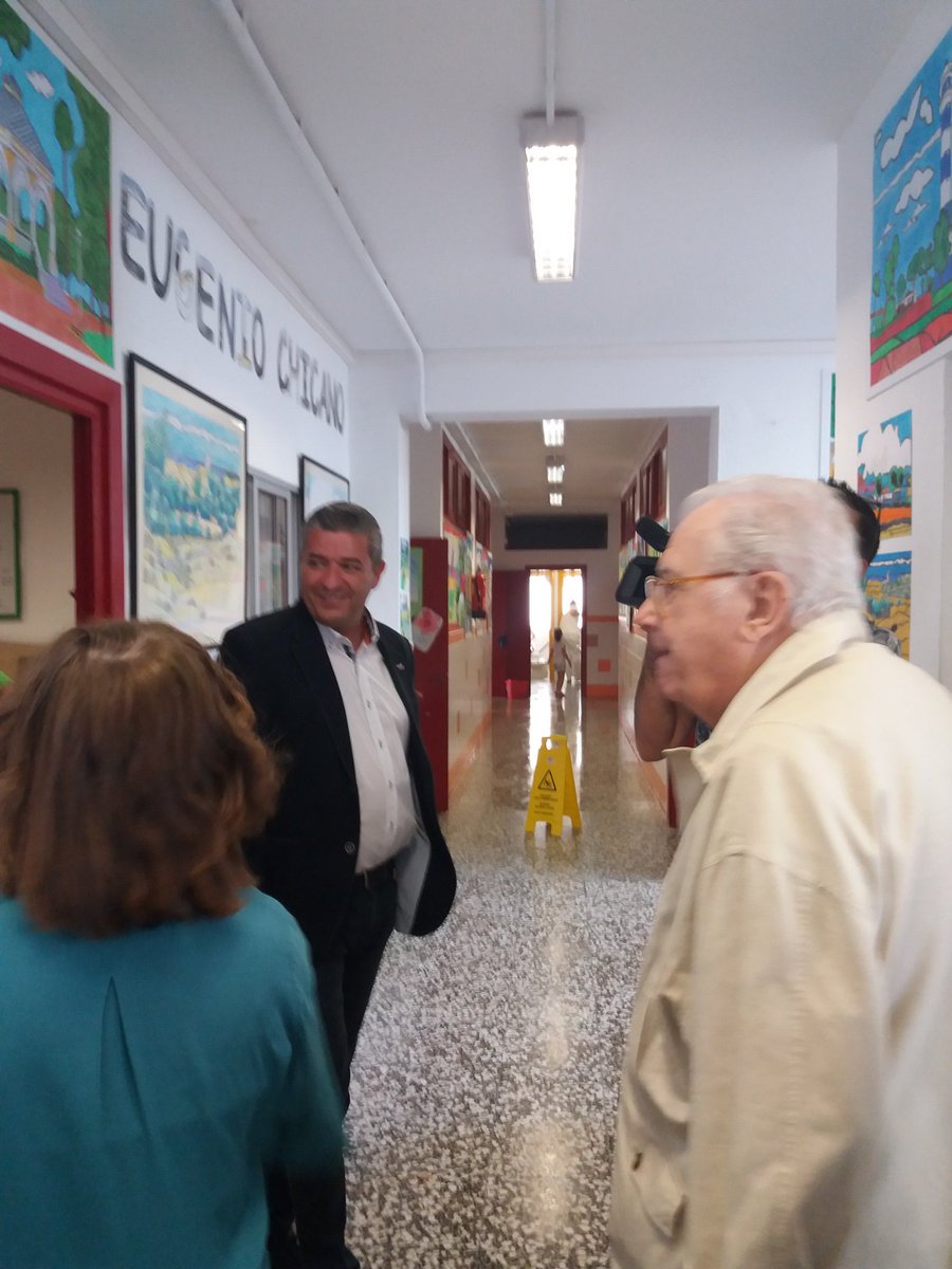 Exposición de trabajos del Maestro Eugenio Chicano con el alumnado del CEIP Custodio Puga durante este curso. Maravillosa iniciativa <a href="/Custodio_Puga/">CEIP Custodio Puga</a>