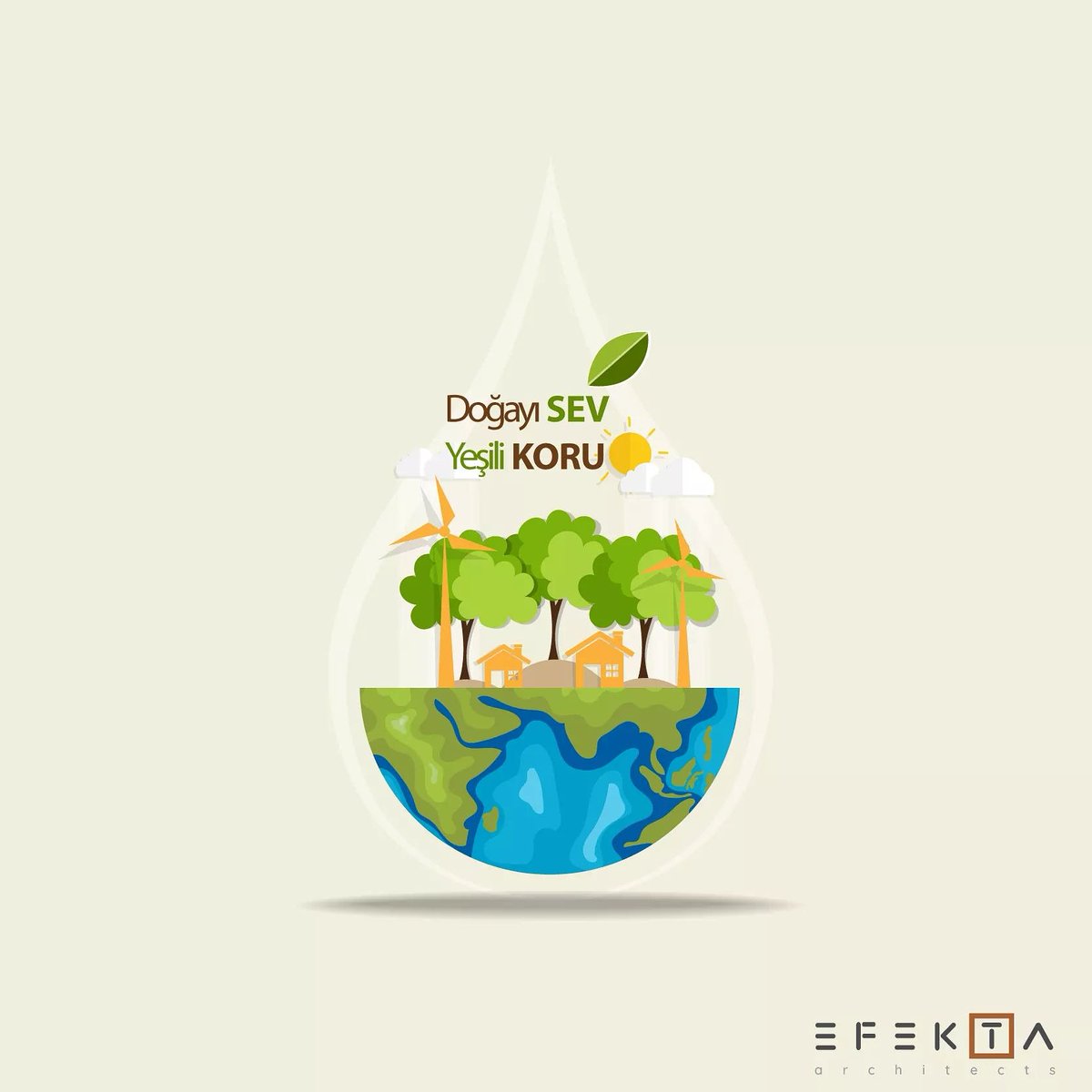 efektarchitects's tweet photo. Gelecek nesillere daha yeşil bir dünya bırakmak için; doğayı sev yeşili koru.

Dünya Çevre Günü kutlu olsun! 🌲🌳🌿 #DünyaÇevreGünü #WorldEnvironmentDay #EfektaArchitects https://t.co/3Z6wLrBXpN