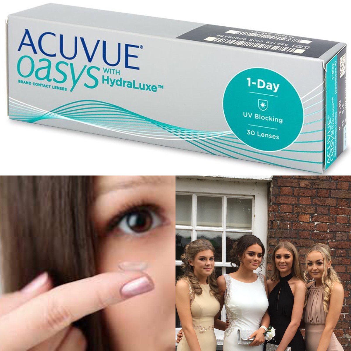 ❤️Prom season is round the corner we offer free contact lens trials - why not book your appointment today ready for your special day! ❤️ #standish #parbold #coppull #eccleston