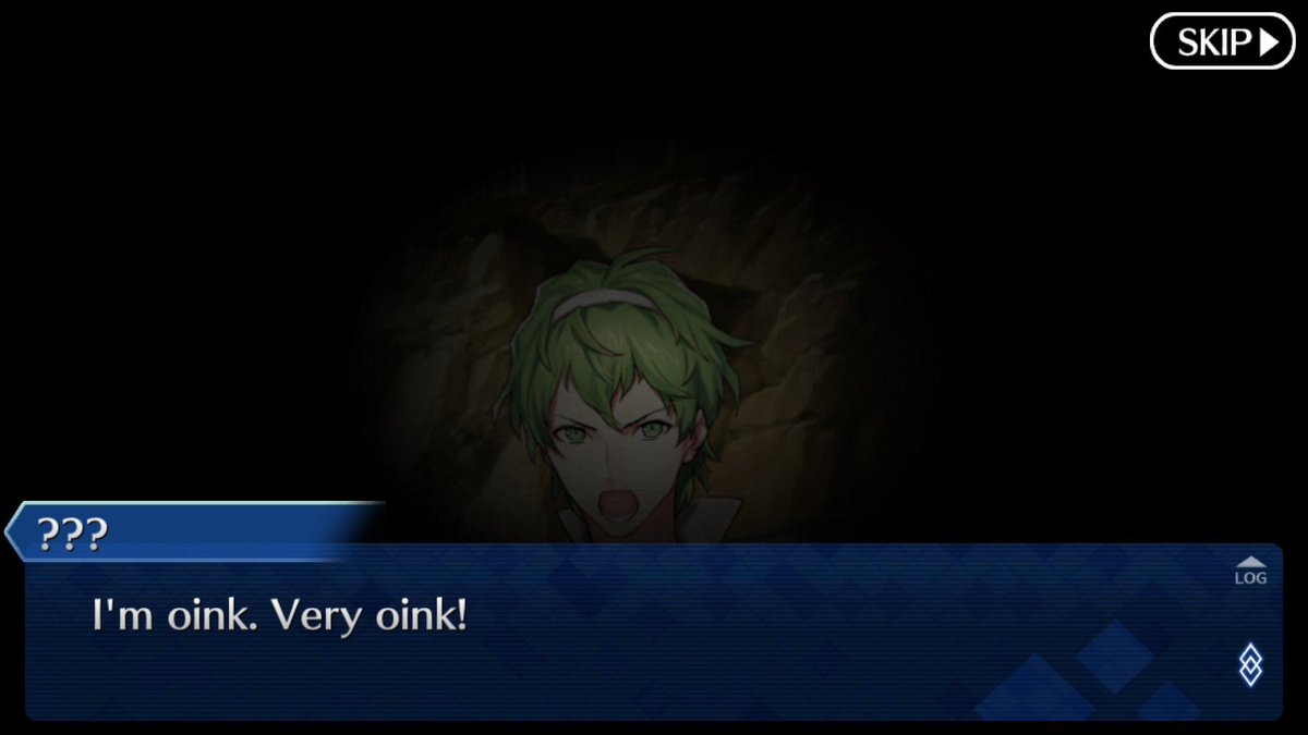 鳥@FGO on X: ちなみに北米版FGOでの 『僕はブヒるよ～。かなりブヒる！』です t.coiojSltwy6w  X