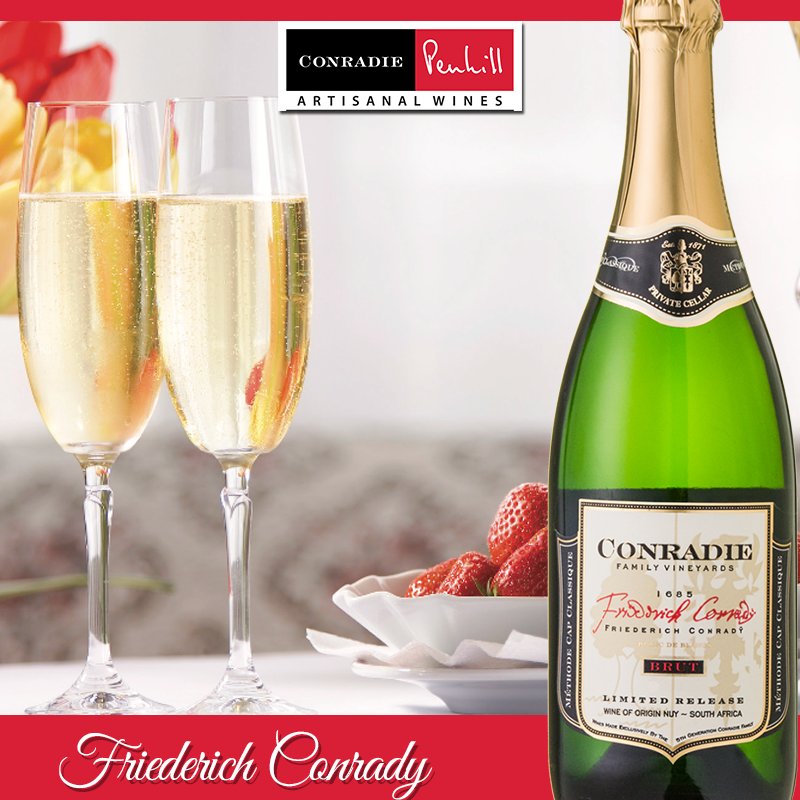 PenHillManor's tweet photo. "Second fermentation and lees ageing of this 100% Chardonnay MCC took place for six years. An elegant MCC with a strong yeasty nose, rich creamy aromas with hints of citrus along with a balanced acidity. Enjoy as an aperitif or during any festive occasion." #conradiepenhill https://t.co/BFMz5pZiSS