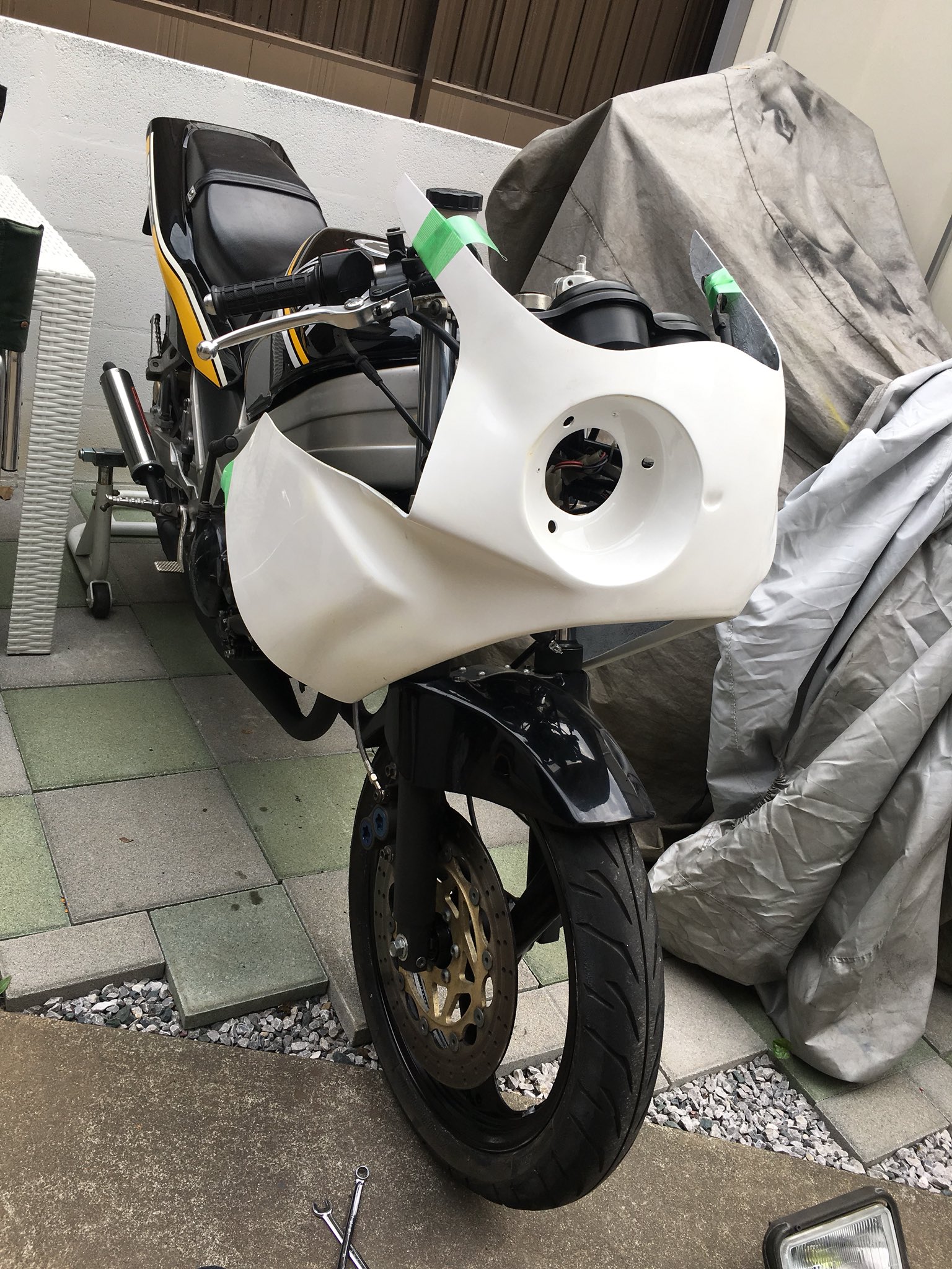 nsr50 アルファー耐久カウル アル耐 走り屋 美品（nsr50