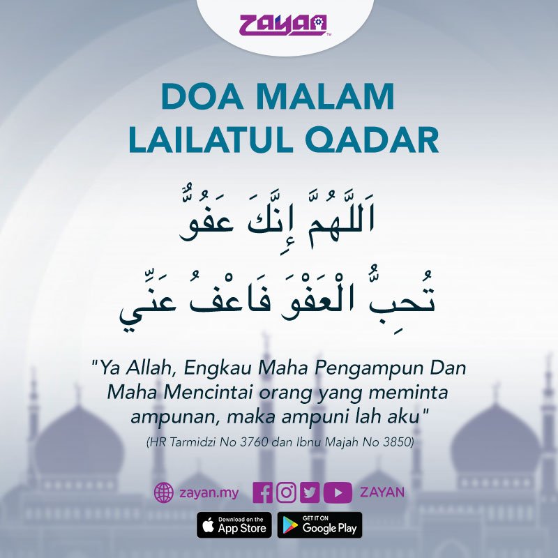 Doa 10 malam akhir ramadhan