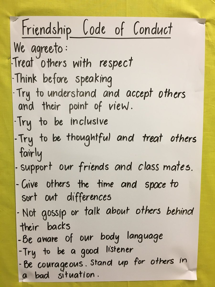 MeganWoodall4's tweet photo. So many great conversations around what makes a good friend while devising our girl’s friendship code of conduct. https://t.co/V7xRpt58kU