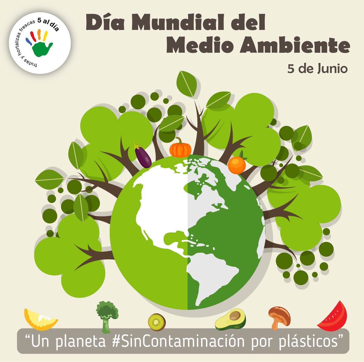 5aldiaspain's tweet photo. Hoy nos unimos a la celebración #DiaMundialDelMedioAmbiente con el objetivo de conseguir un #Planeta sin #plásticos 💚🌳🌎 https://t.co/H5cdXIpIIB