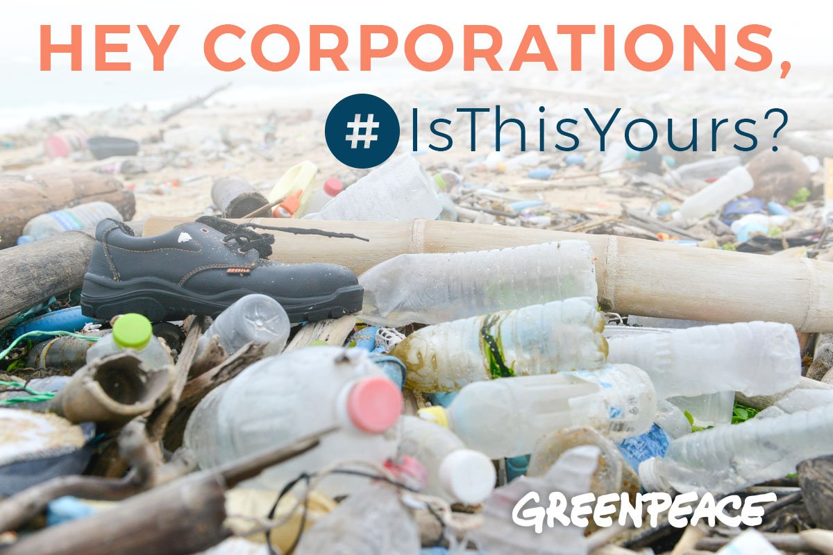 It's #WorldEnvironmentDay! Help stop plastic pollution at its source. #MillionActsOfBlue act.gp/2kN42MZ