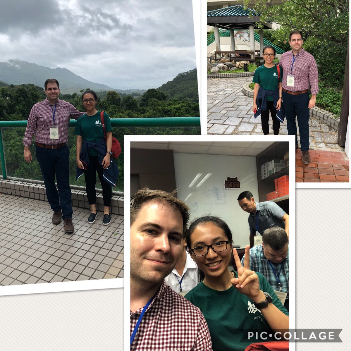 So lucky to have #TISMacao alumni Josephine Wong as a personal tour guide at EDUHK. Such a great university and education program.