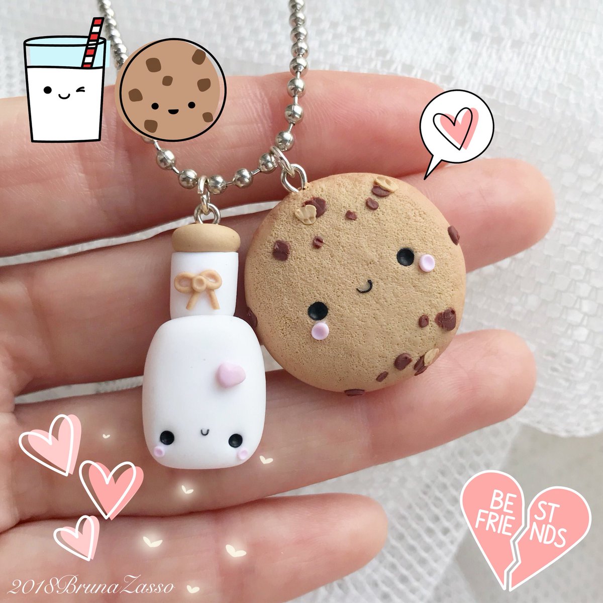 blurryeyes__'s tweet photo. Goodmorning! 😊🍪🥛 #goodmorning #cooking #cookies #milk #bestfriend #polymerclay #handmade #cute #cuteness #colors #pastel #fimo #sculpey #polimero #breakfast #love #kawaii #socutebijoux #bijoux #latteebiscotti #latte #biscotto https://t.co/cJuWJb6z5n