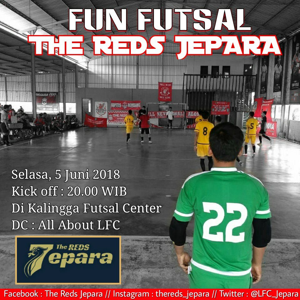 BIGREDS_Jepara's tweet photo. #FUNFUTSALTRJ
#FUTSALTRJ
Mengko bengi bar tarawih lur..
Penting guyub !! https://t.co/zBUn2YDqRr