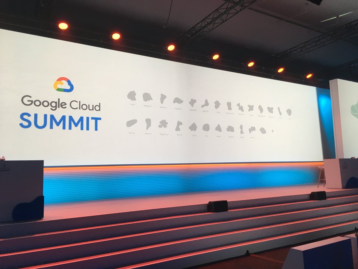 Clr_Dcq's tweet photo. Ready to hear more about the partnership between @Atos and @googlecloud in the #GoogleCloudSummit opening session in Paris! https://t.co/x1hg0jVqLf