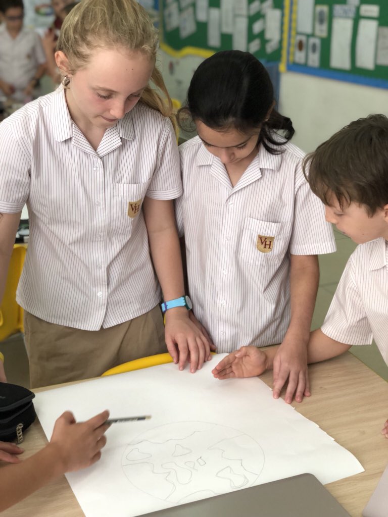 VHPS_Year5's tweet photo. 5Y have been busy for #RandomRamadan creating a 3D #EarthDay2018 poster using recyclable materials. Next, they will be writing a VHPS Earth day poem! #vhpsthelittlethings #offroad https://t.co/xSYIv5vJd4