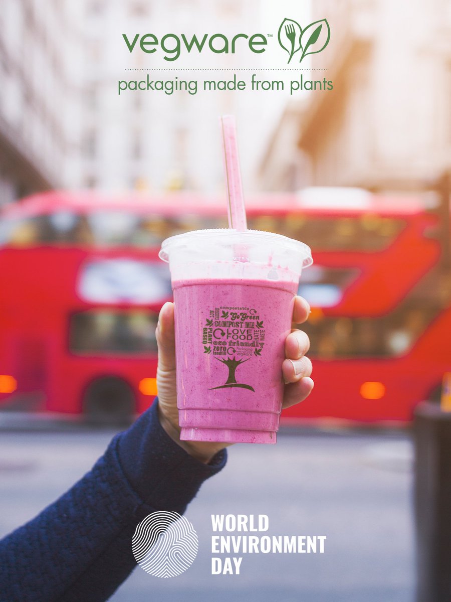 We are proud to have our own brand disposables supplied by Vegware - just one way we are working to reduce our reliance on single use plastics #WorldEnvironmentDay
