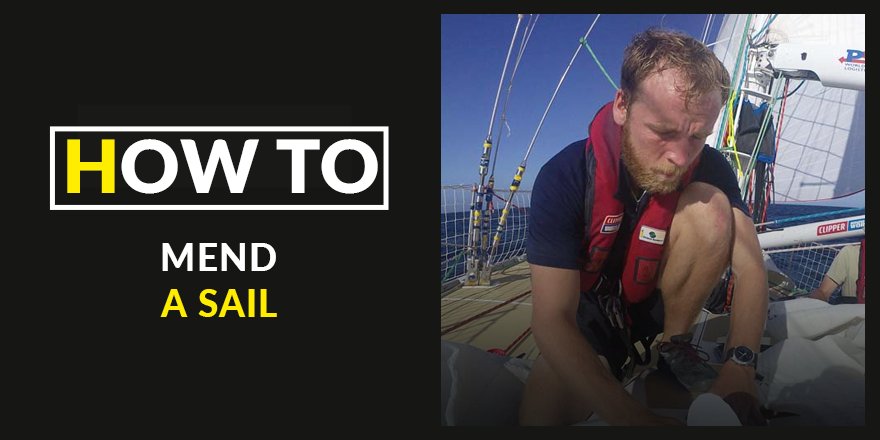 Our Henri Lloyd Ambassador <a href="/Philwilki09/">Philip</a> teaches us everything he knows abut how to fix a sail.

Read How to Repair a Sail during the <a href="/ClipperRace/">Clipper Round the World Yacht Race</a>: bit.ly/2Ku6bYW