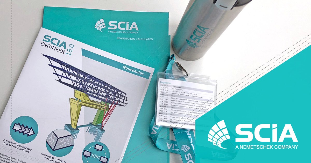 SCIA_Official's tweet photo. Getting started at our SCIA User Conference in Lyon! Morning sessions about #SCIAEngineer18's enhanced usability, improvements in the concrete section, everything about Steel Fibre Reinforced Concrete and much more! https://t.co/zzm2BU9lHw