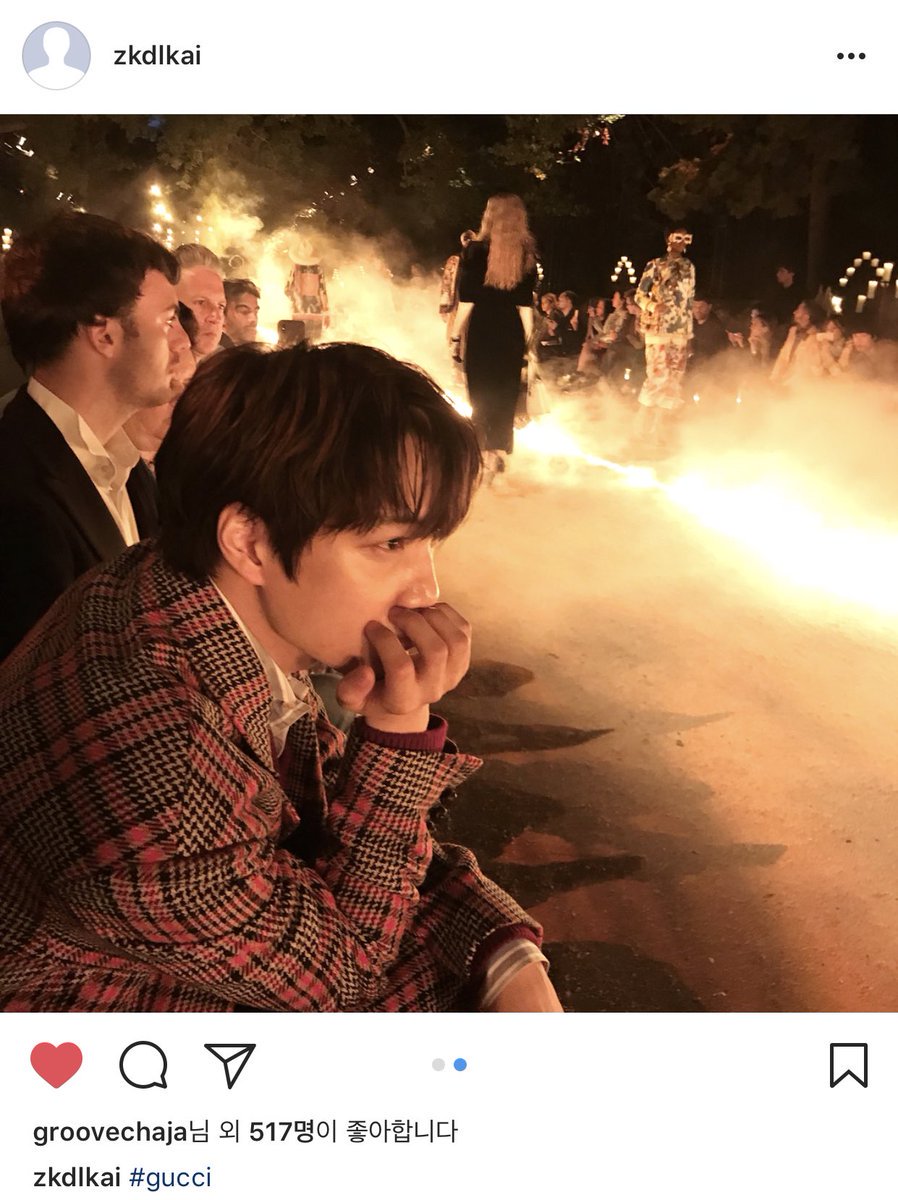 SehunSek's tweet photo. Неужели Кай снова создал инсту?
Менеджер EXO подписался на акк zkdl
zkdl = это 카이 (kai) на корейской раскладке
Менеджер твиттнул '카인' (kain, что означает Кai + insta

Cf: byunificial 
#KAI @weareoneEXO #EXO #Kaiinsta https://t.co/kTRWSwer8M