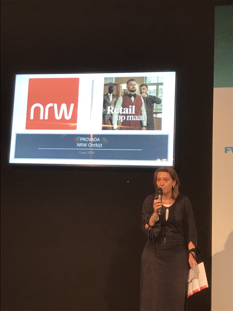 NRW ontbijtsessie. Jaarlijkse aftrap Provada. Frank Quix praat ons bij over digitale ontwikkelingen in retailland. Straks nominaties jaarprijs