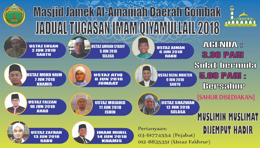 One7Smart's tweet image. pecutan akhir ramadhan