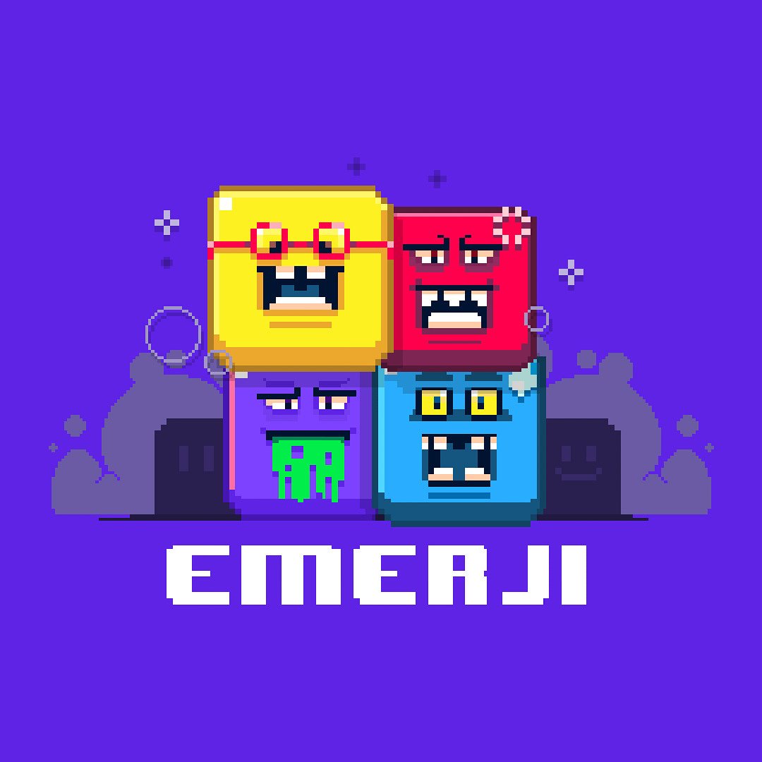 phyfdawg's tweet photo. Hey friends, we made this emoji pixel puzzle 2048 style game called Emerji. Go download it
https://t.co/neLXj8NvC9

#pixelart #gamedev #sagamedev #pixel #8bit #warpspeed #skietgames #gamekop https://t.co/10hT1o5zyO