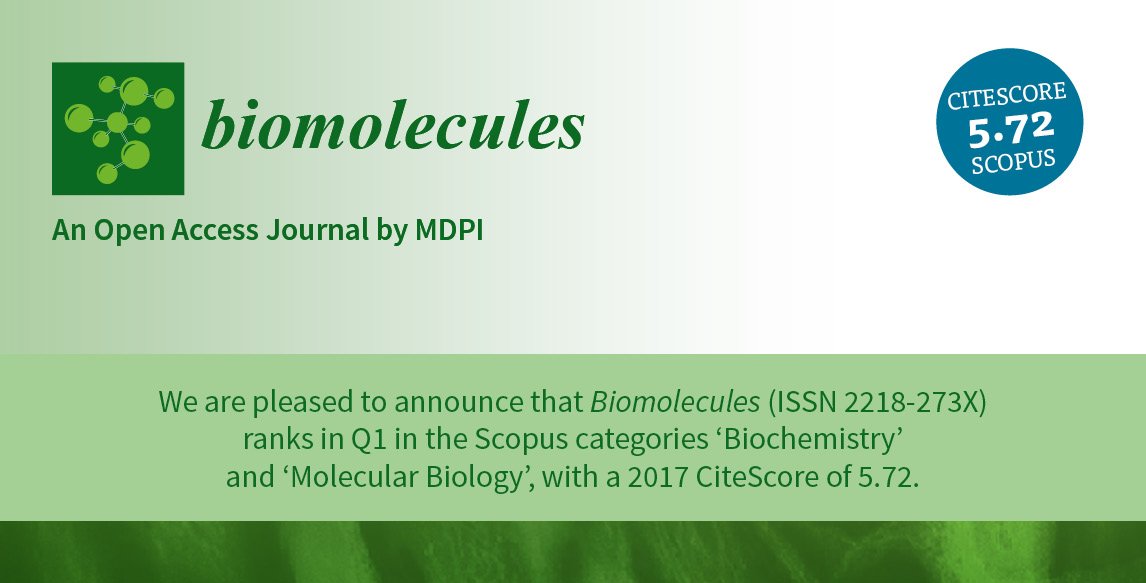 Biomolecules MDPI (Biomol_MDPI) Twitter