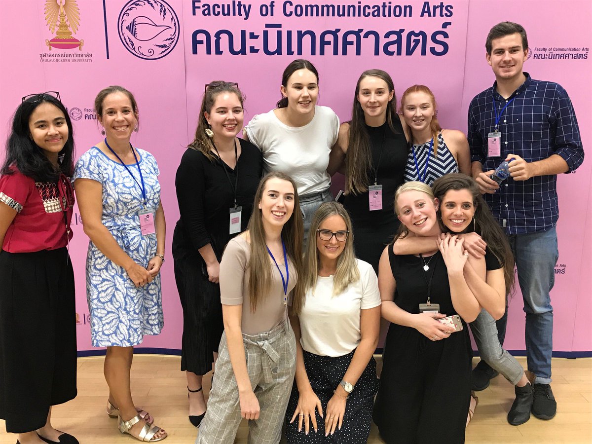 CurtinPRdegree's tweet image. Curtin Australia representatives at this year’s  GlobCom Symposium. A big thank you to the 
#chulalongkornuniversity team for an awesome time in Bangkok
#GlobCom18 #cccomm #CurtinPRDegree #curtinuni