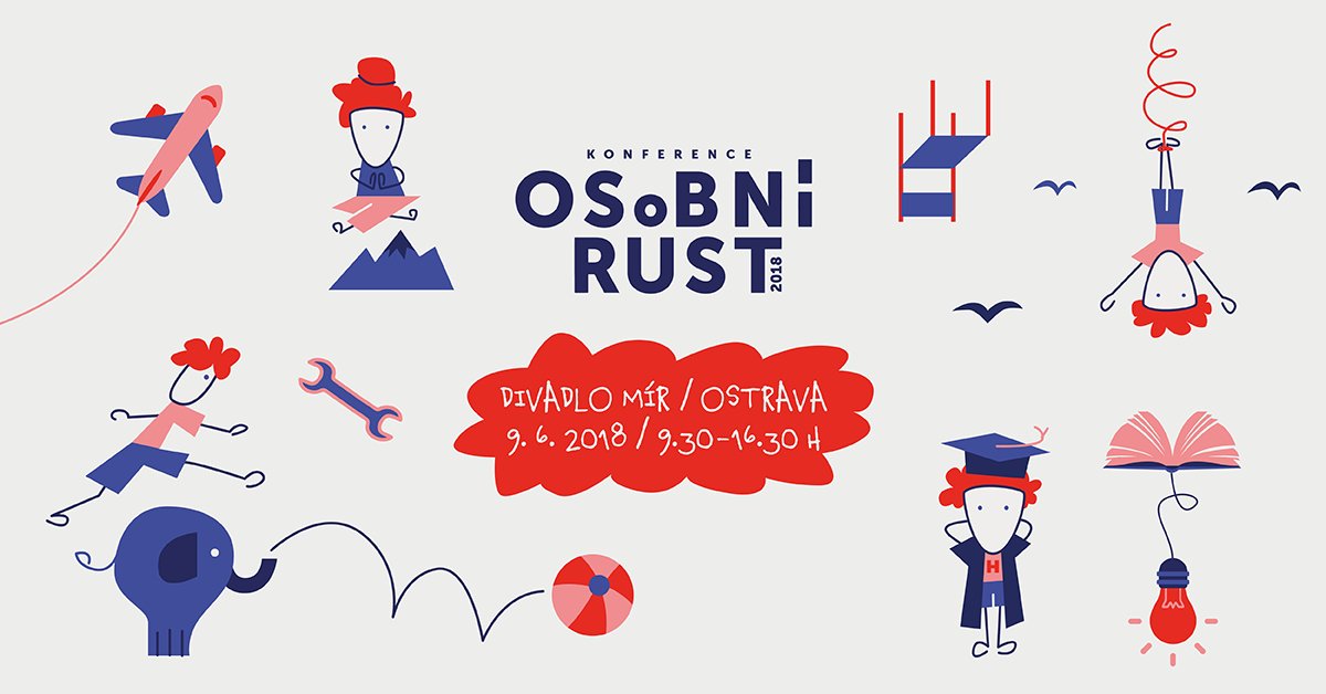 GrowJob a konference #osobnirust opět v Ostravě! Velká témata jako #spokojenost, #vztahy, #radost, #nastavenimysli, #svobodavpraci a další už tuto sobotu 9. 6.. 
buff.ly/2ElNfZ3