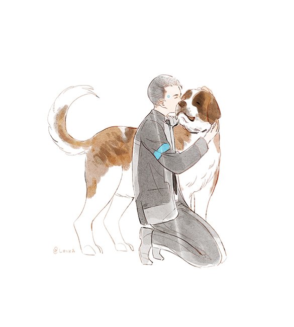 RK800 "I like dogs" Connor 