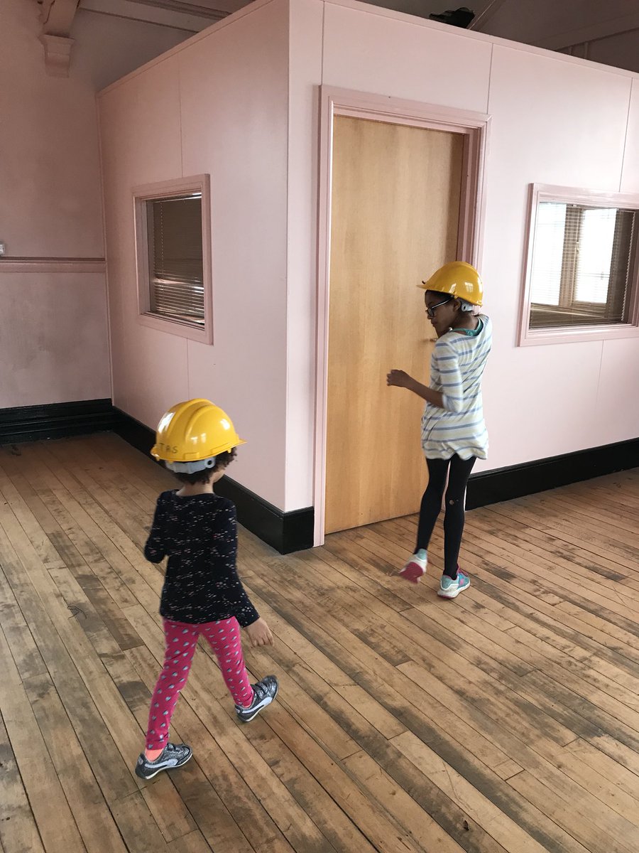 Hard-hatted #BackToLife tour attracts younger visitors to explore our nooks and crannies