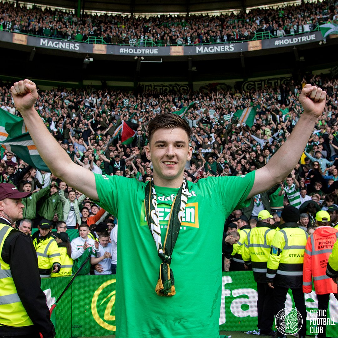 CelticFC's tweet photo. Happy 21st birthday to one of our own, Kieran Tierney! 🎂💚 #CelticFC https://t.co/awqvl8jwbR