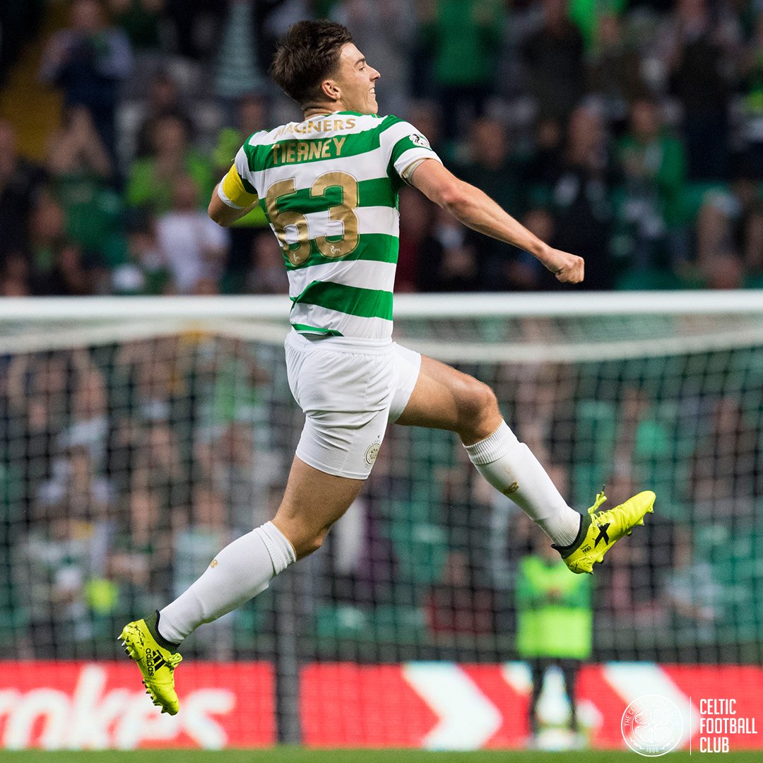 CelticFC's tweet photo. Happy 21st birthday to one of our own, Kieran Tierney! 🎂💚 #CelticFC https://t.co/awqvl8jwbR